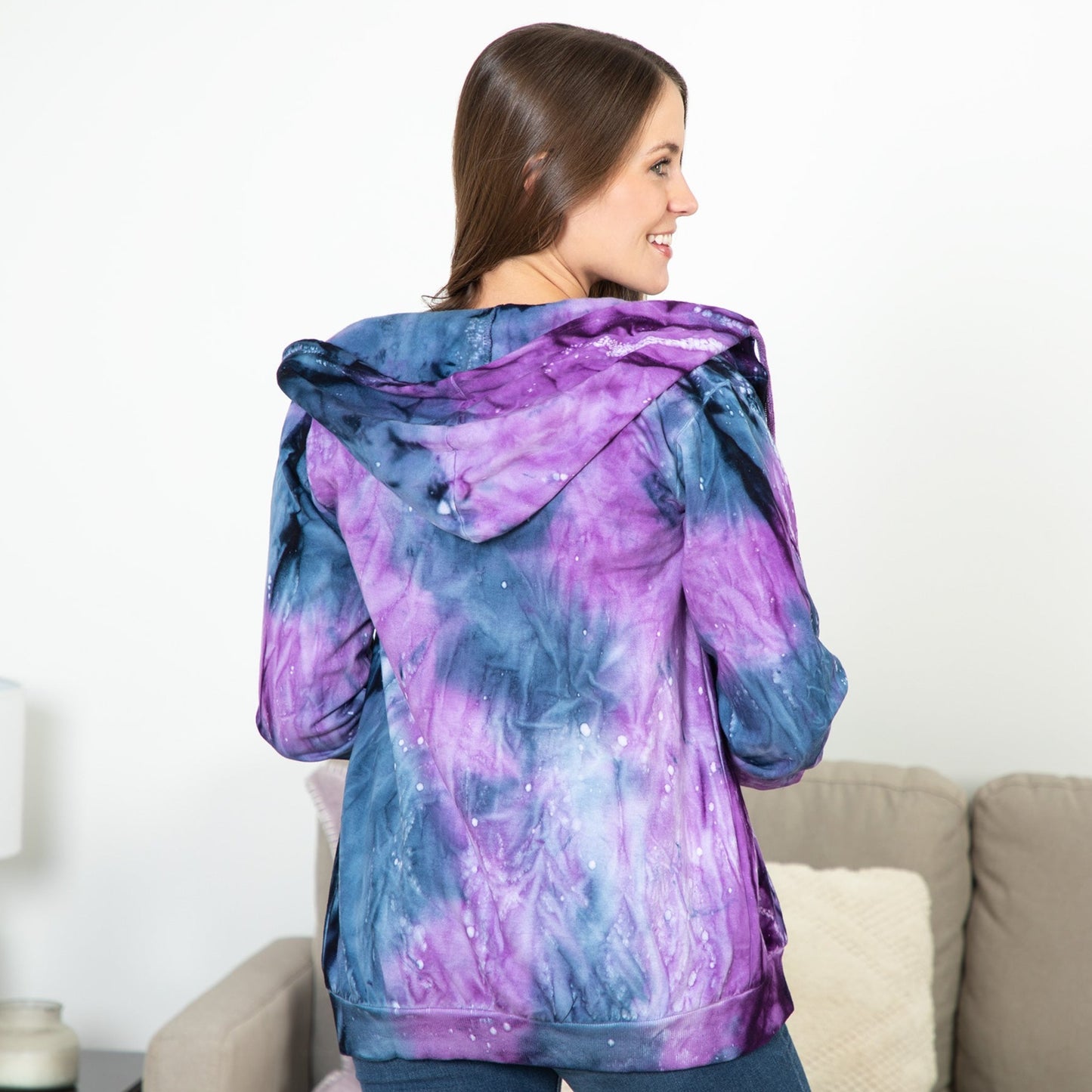 Cosmic Charm Hooded Jacket | Fair Trade