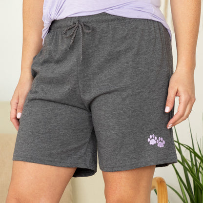 Purple Paw Women's Casual Shorts