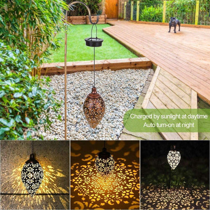 Waterproof Solar Outdoor Hanging LED Lantern
