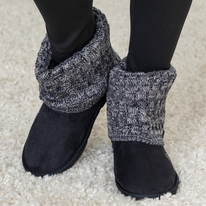 Paw Print Knit Ankle Boots | The Animal Rescue Site