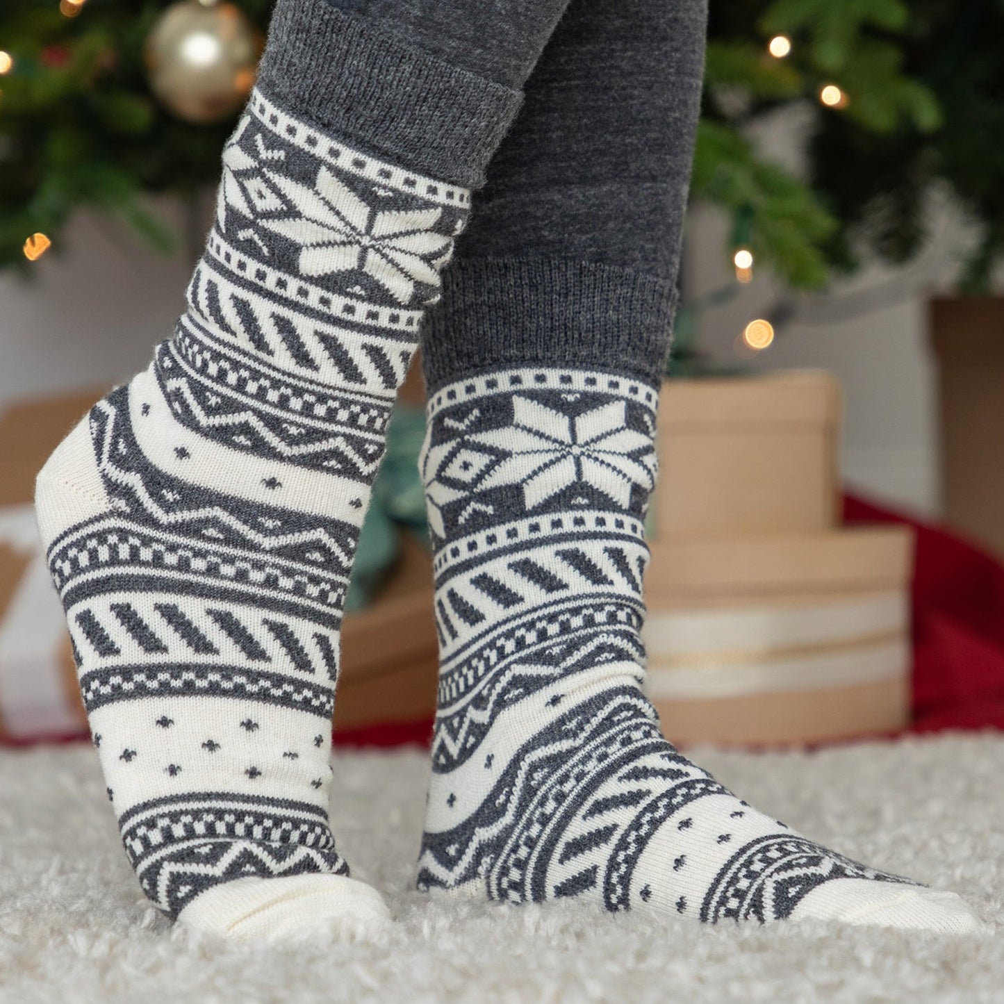 Tis The Season Alpaca Blend Socks