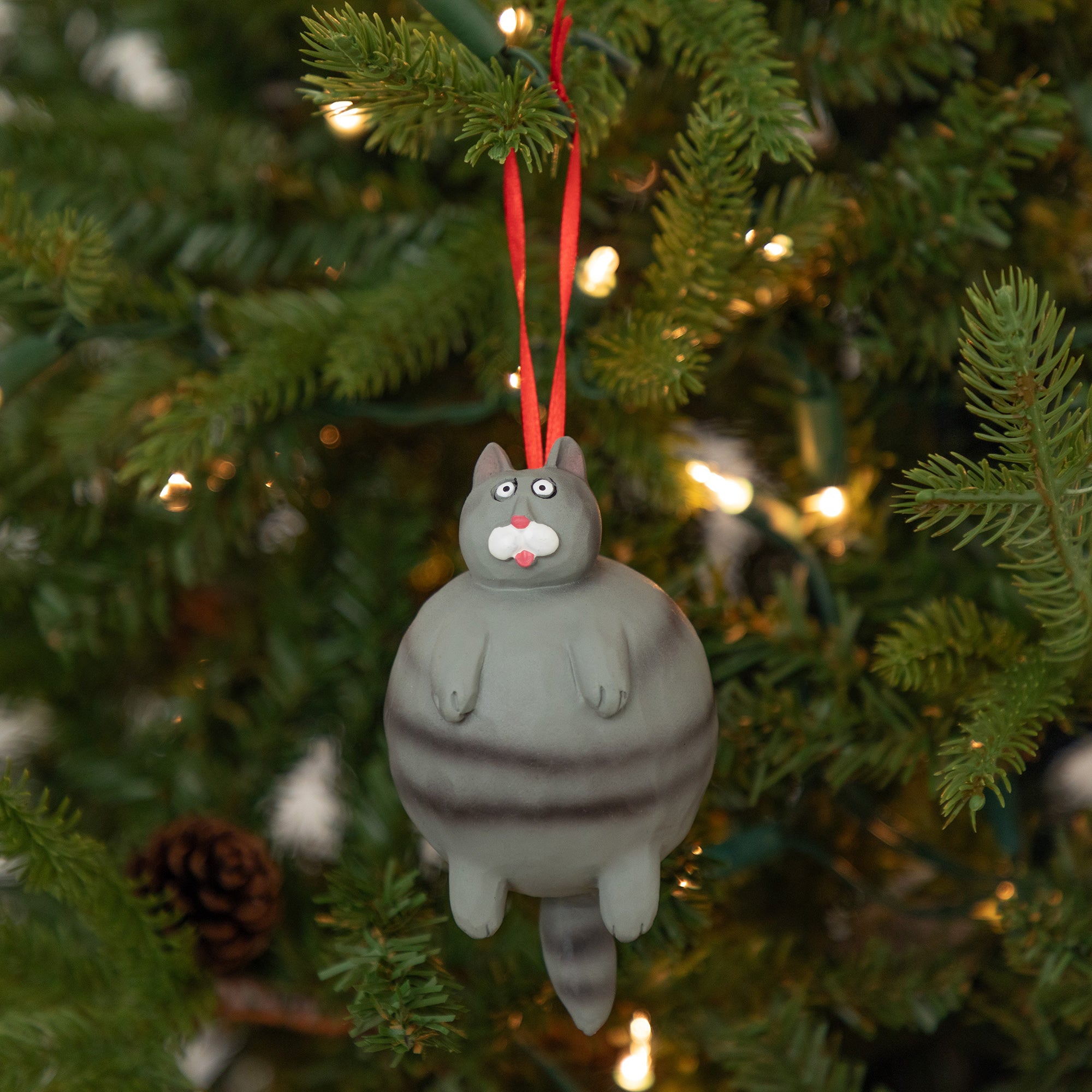 Fat Cat Ornament