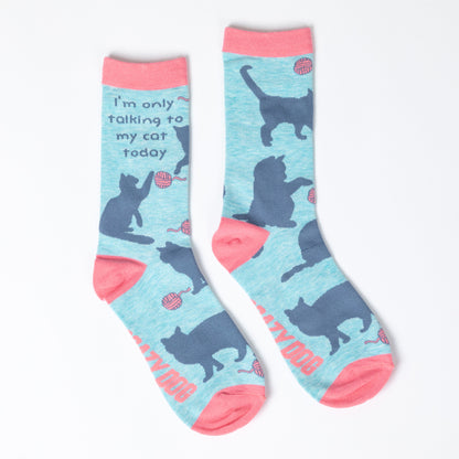 Cheeky Pet Saying Socks