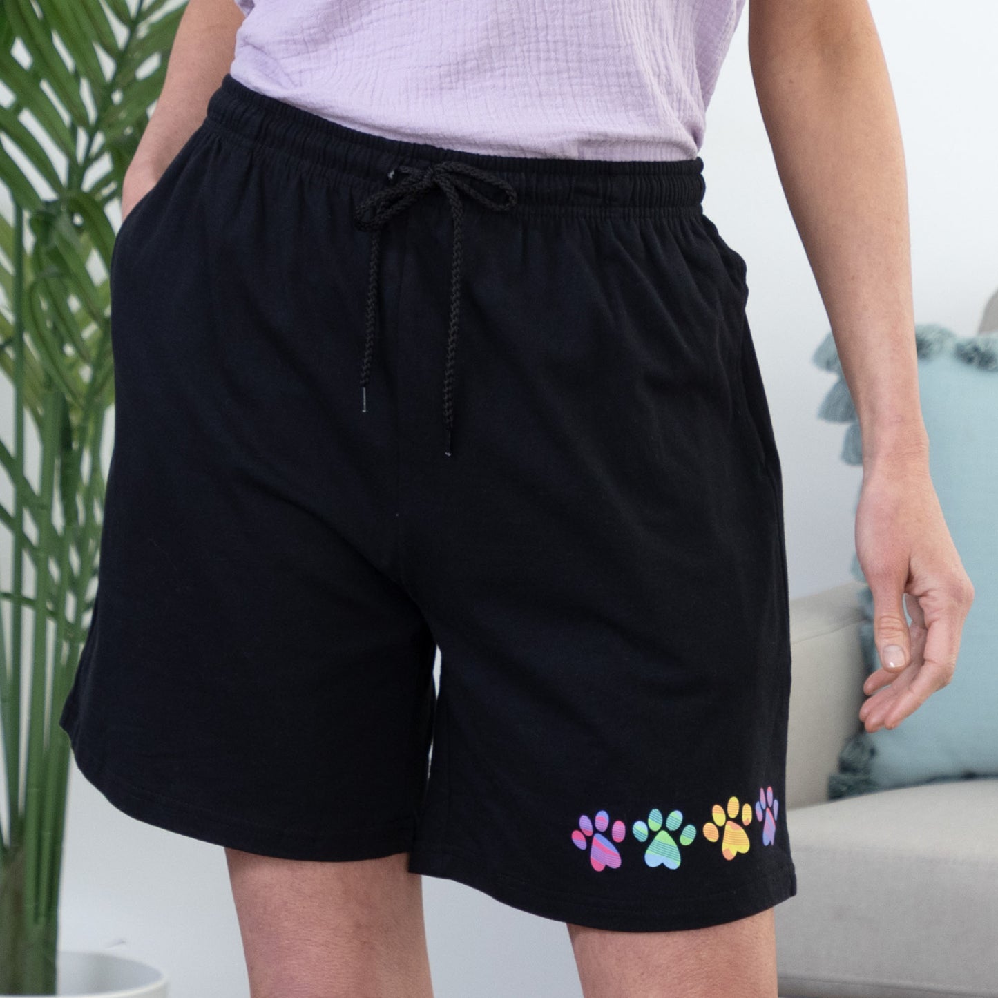 Pawsitively Adorable Casual Shorts