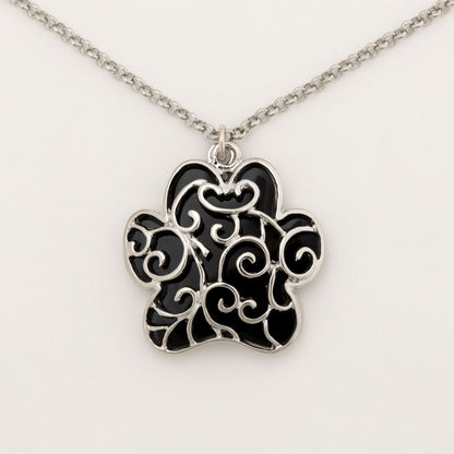 Fur-Ever Home Paw Charm Necklace