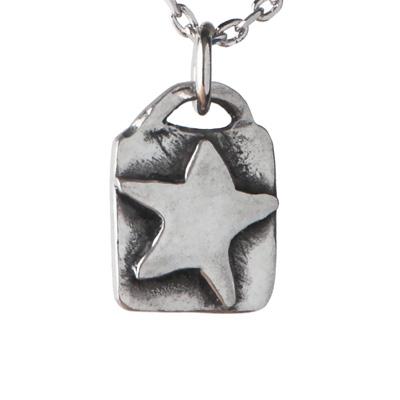 Pewter Star Necklace