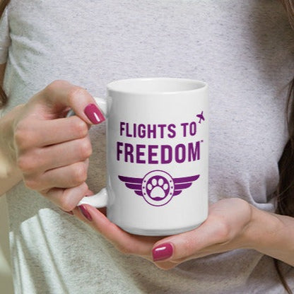 Flights to Freedom For Pets Mug
