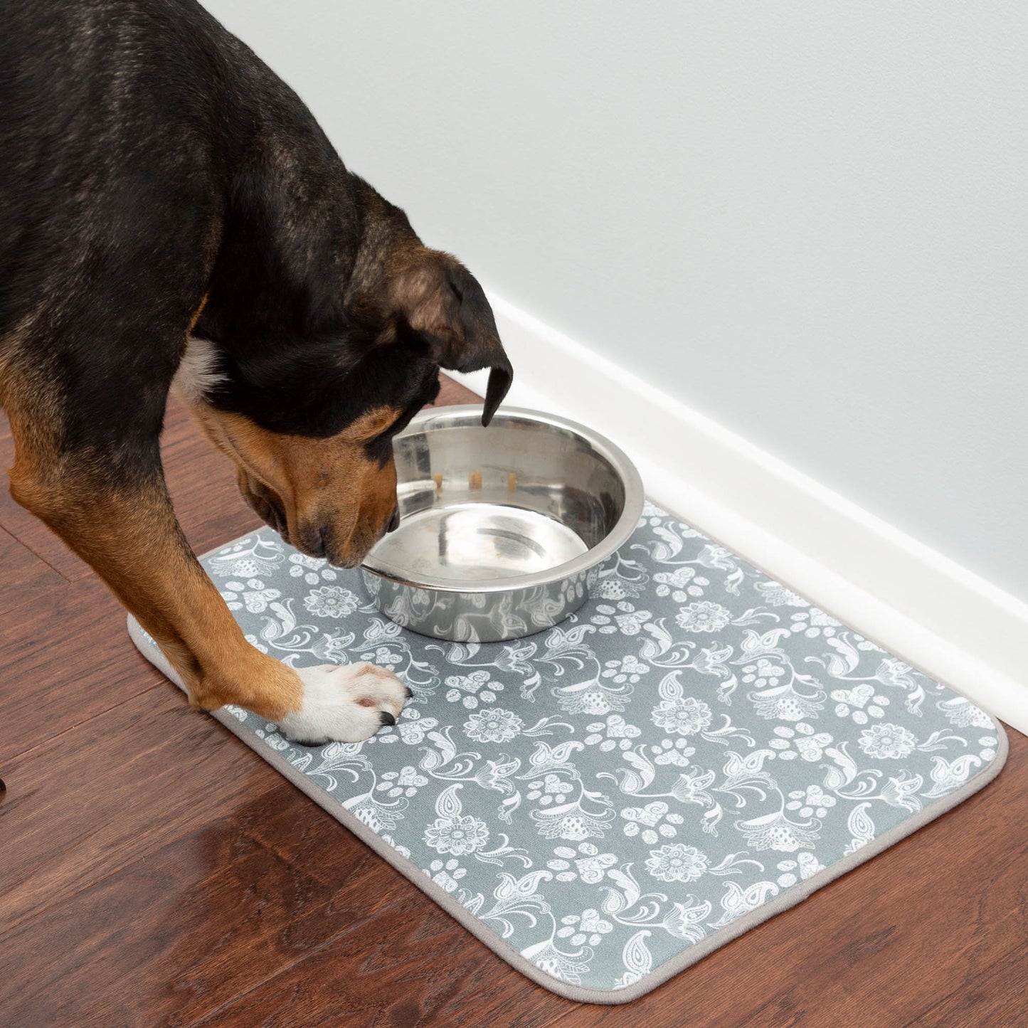Messy Paws Absorbent Pet Dish Mat