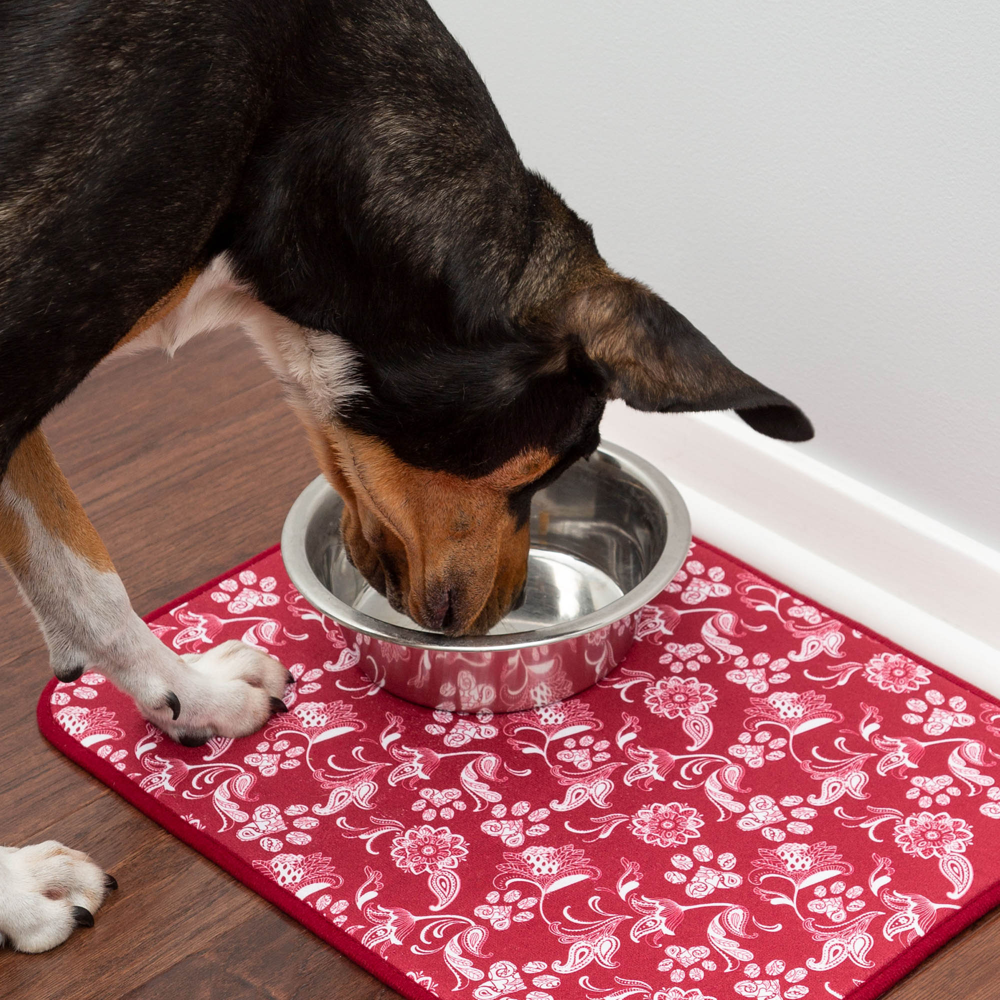Pet Feeding Mat-Absorbent Dog Food Mat-Dog Mat for Food and Water