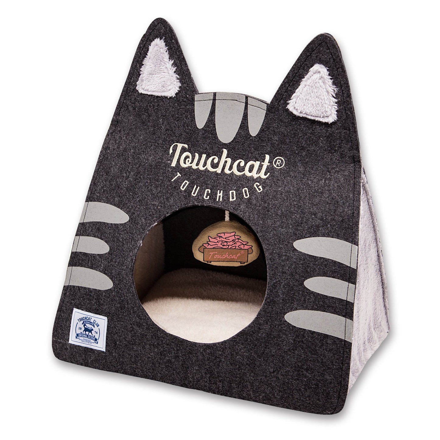 Touchcat&reg; Kitty Ears On-The-Go Collapsible Cat Bed