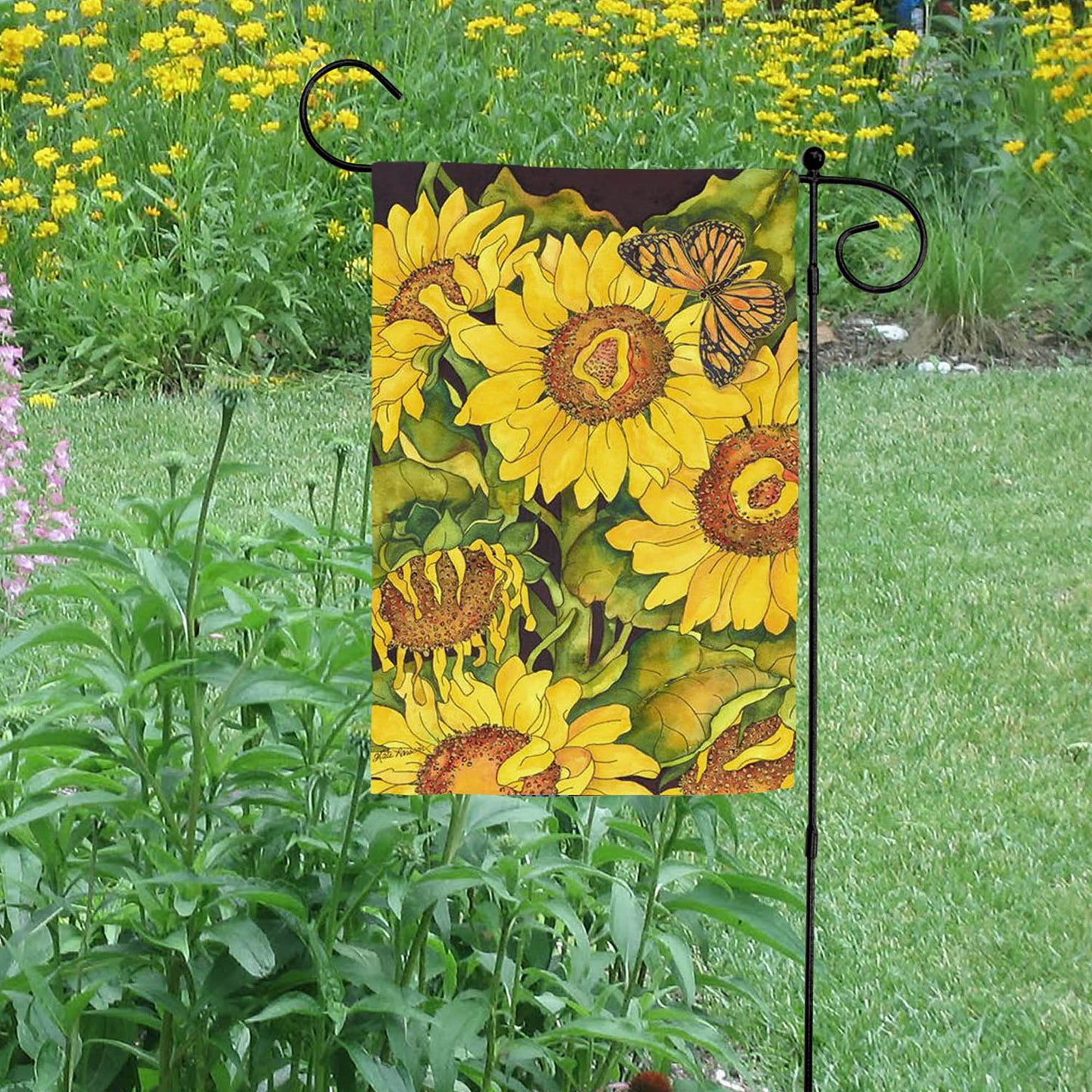 Sunflower Delight Garden Flag