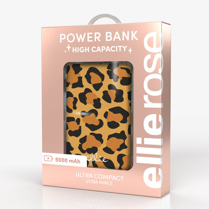 Leopard Print Power Bank