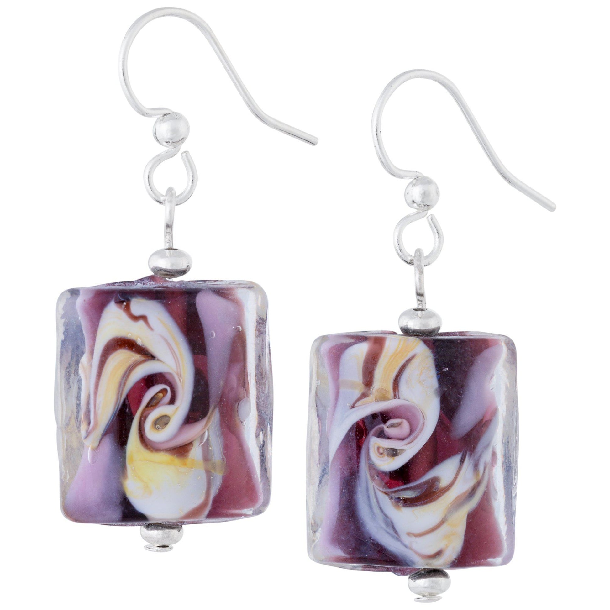Colors Of Inspiration Glass Earrings