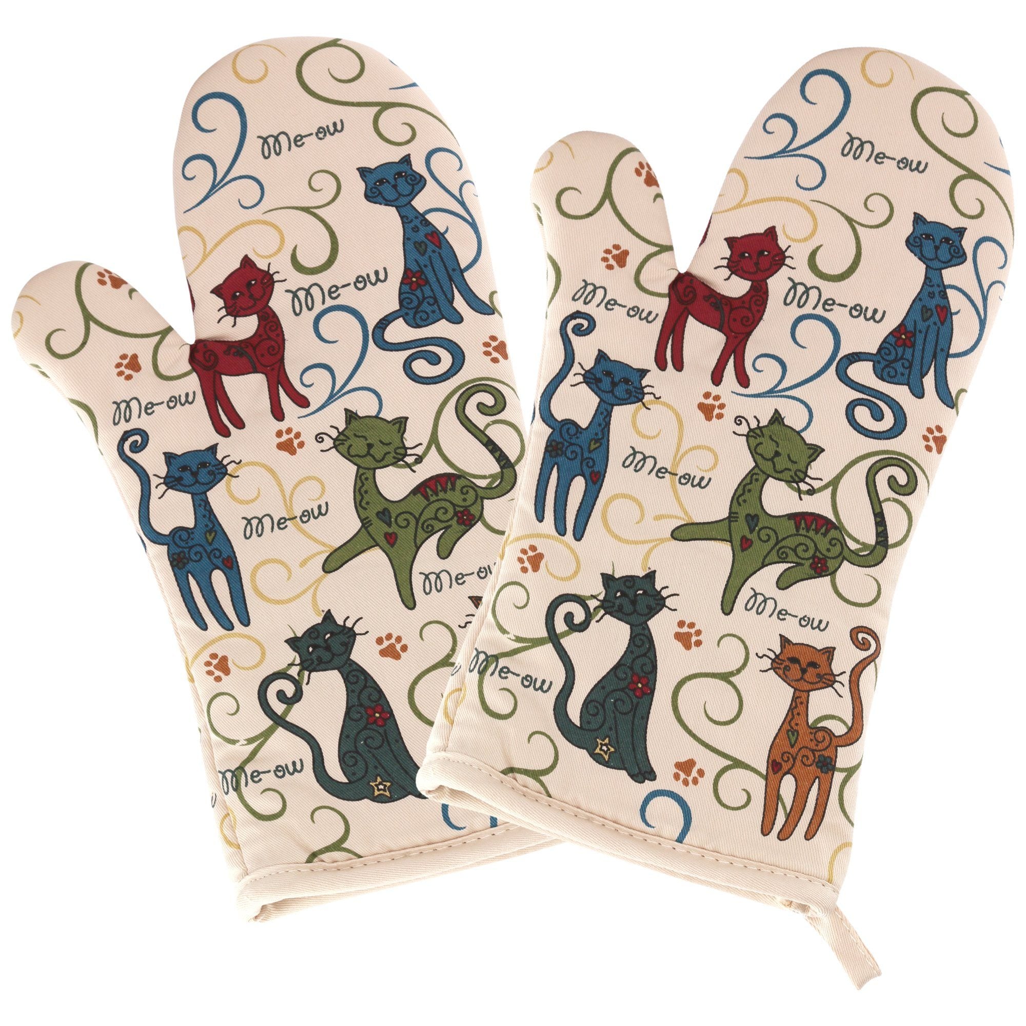 Cats Oven Mitt - by Counter Cuture