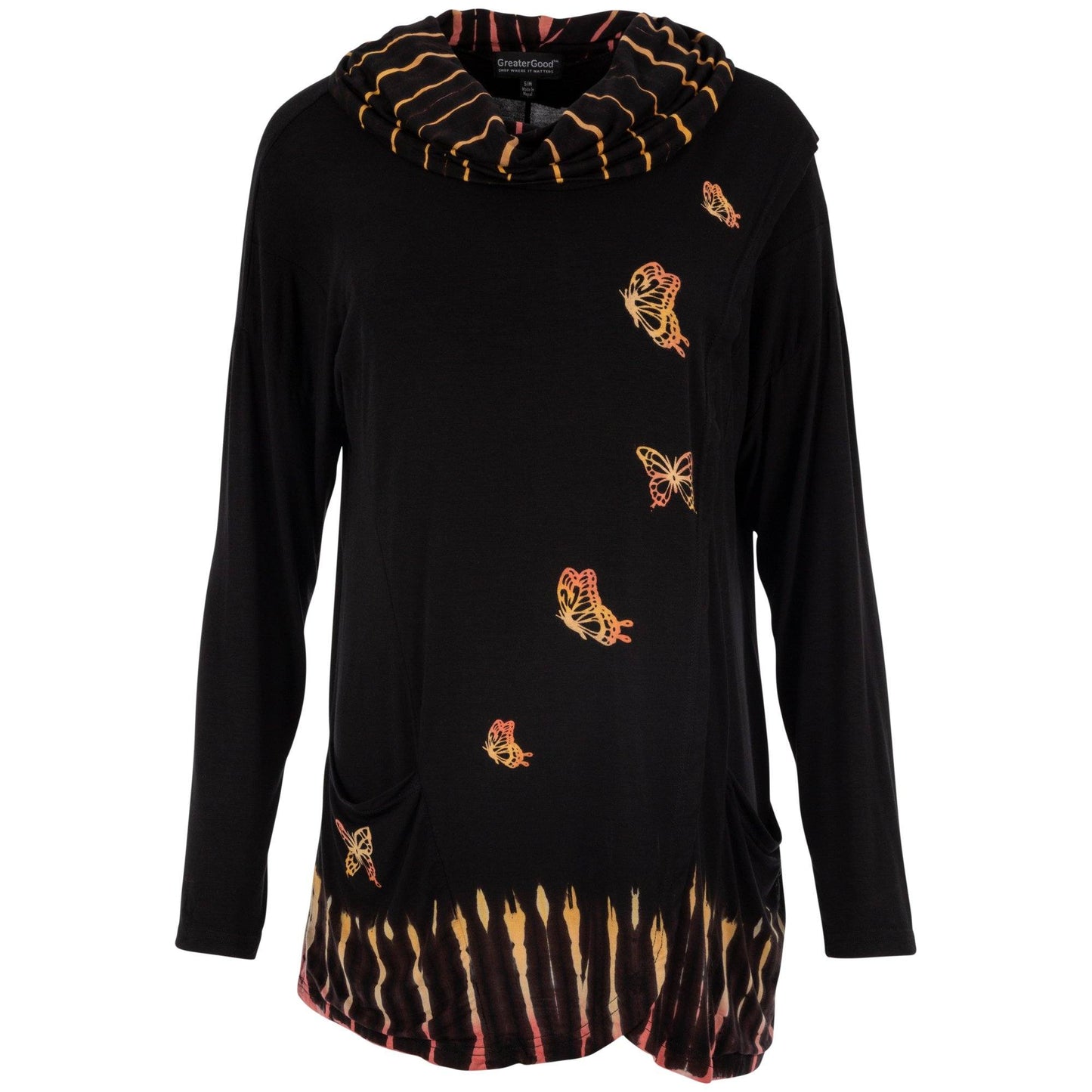 Butterfly Dawn Crossover Tunic