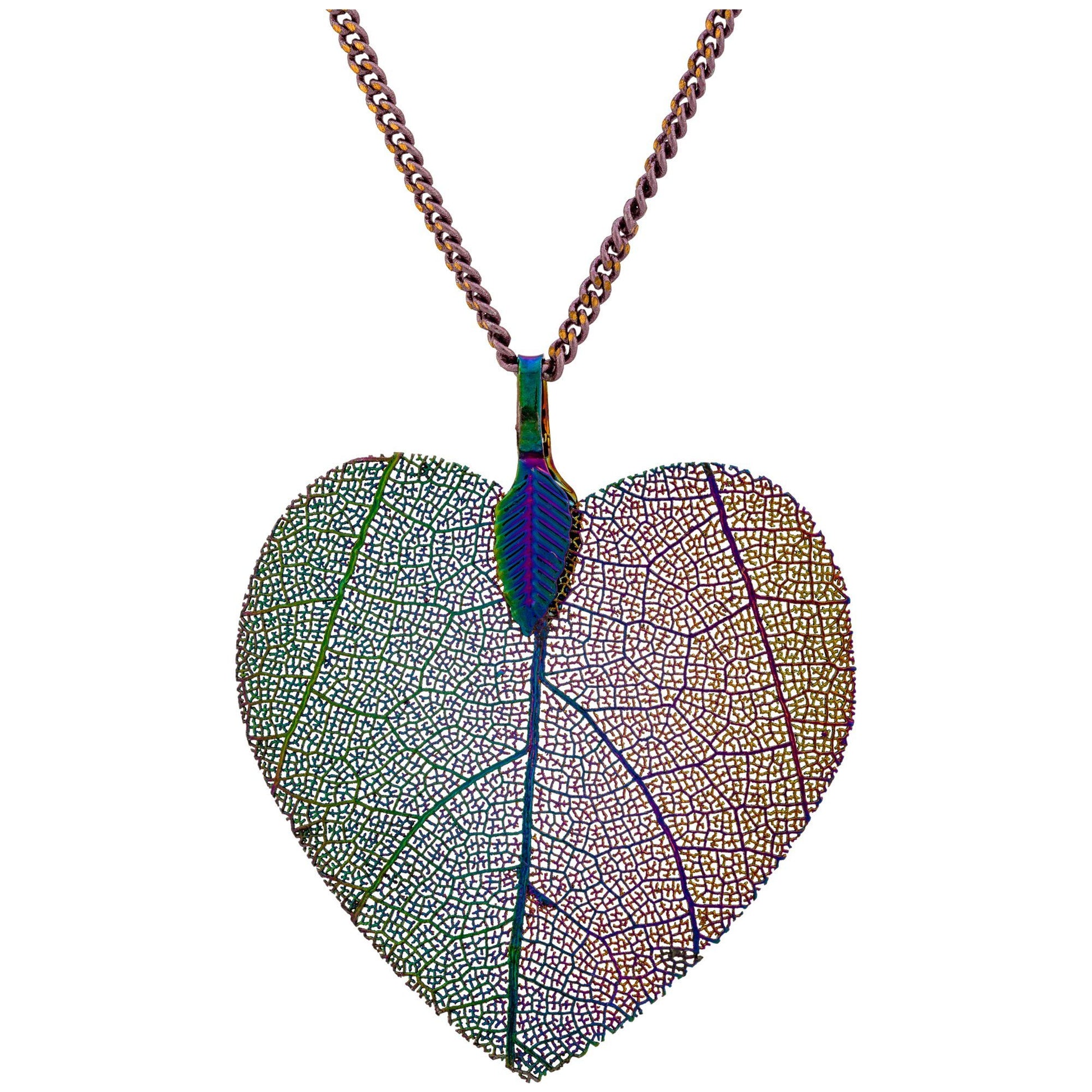 Lustrous Leaf Heart Jewelry Collection