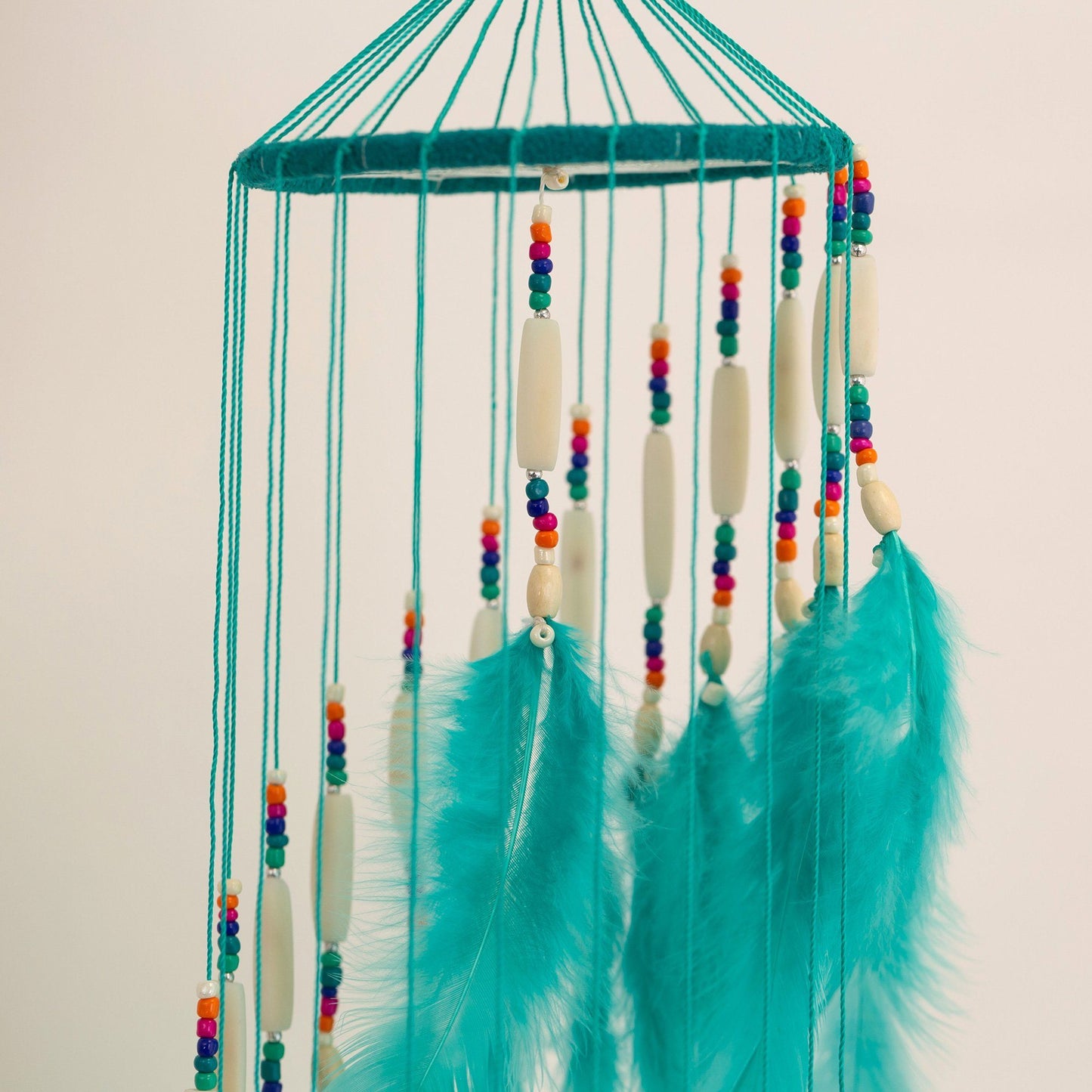 Handmade Threaded Dreamcatcher Wind Chime