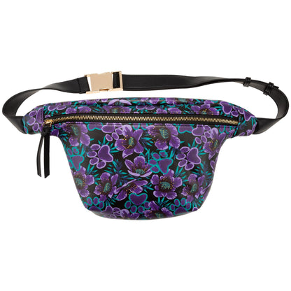 Midnight Floral Paw Print Bags