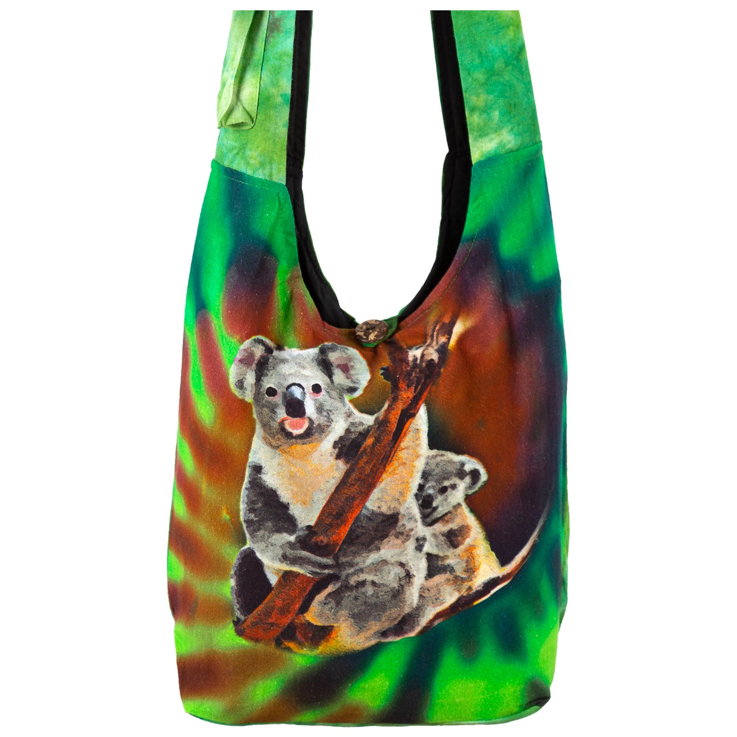 Koala Tie-Dye Hobo Bag