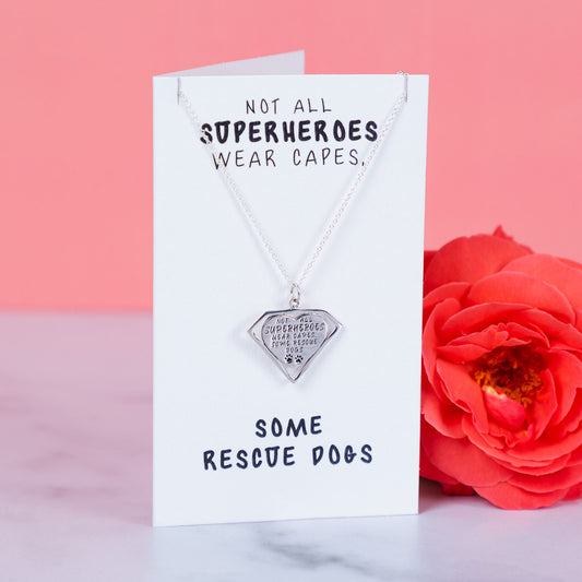Real Heroes Rescue Dogs Necklace