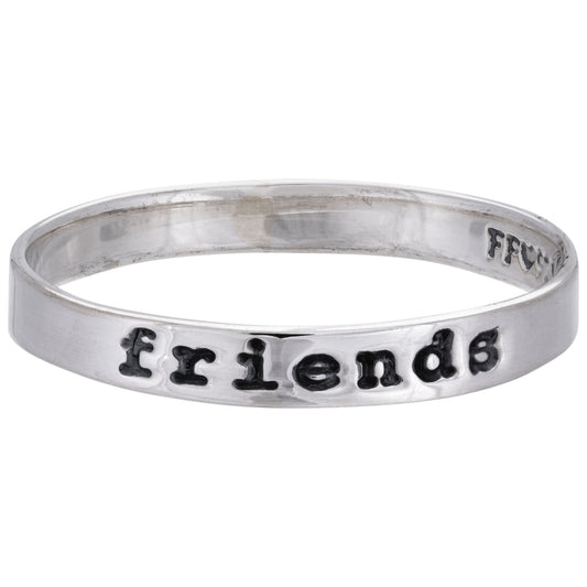 Friends Sterling Silver Ring