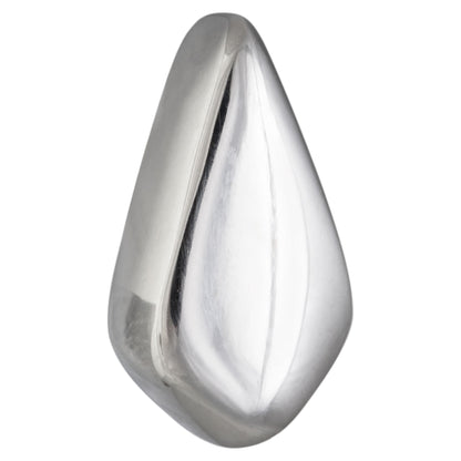 Teardrop Sterling Silver Post Earrings