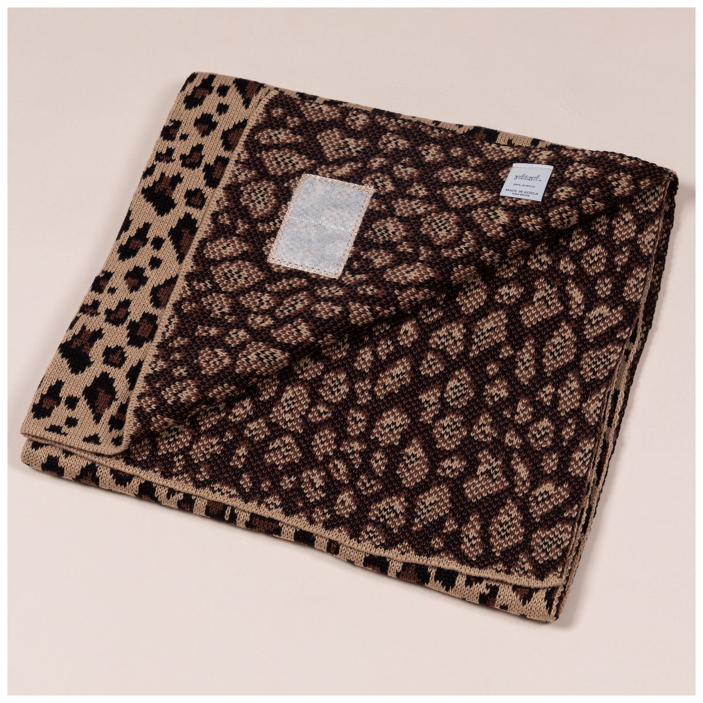 C&C&trade; Home Leopard Knit Baby Blanket