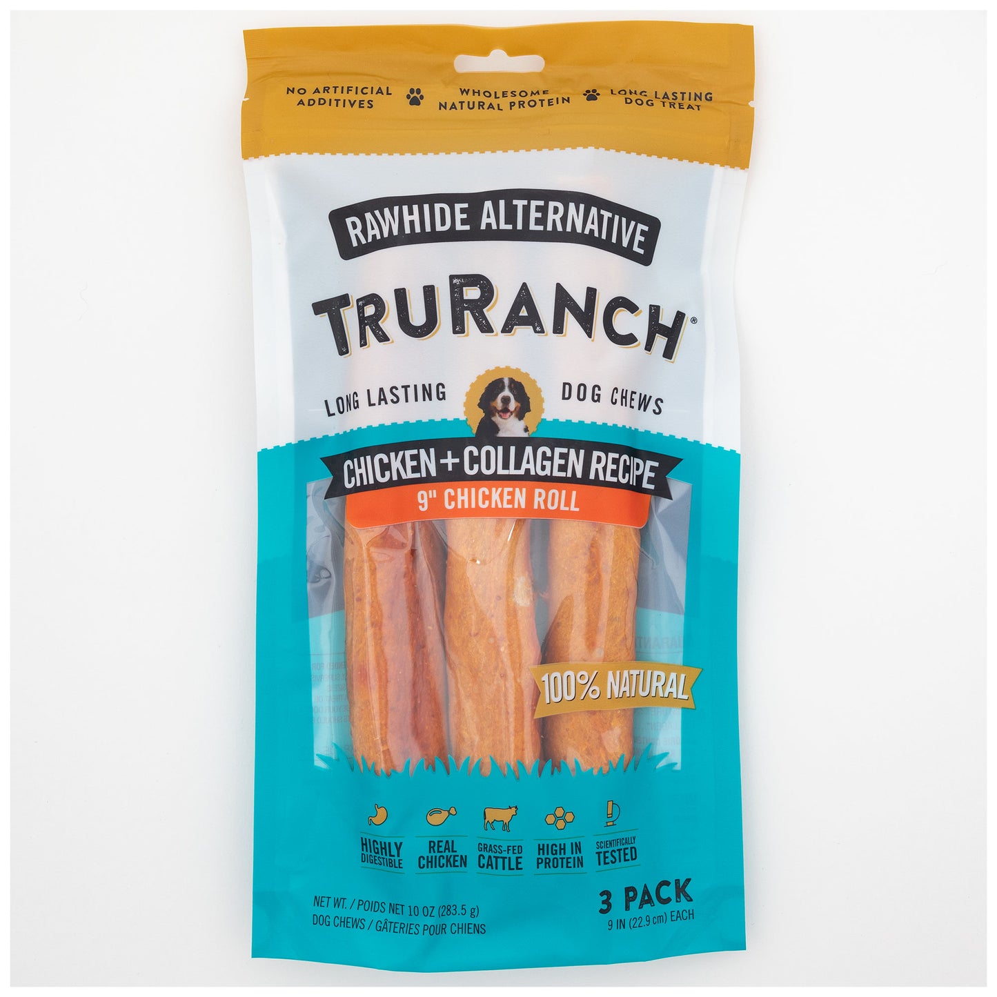 TruRanch&reg; 9" Collagen Roll - 3 Pack