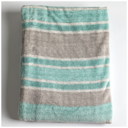 Classic Stripes Fleece Throw Blanket