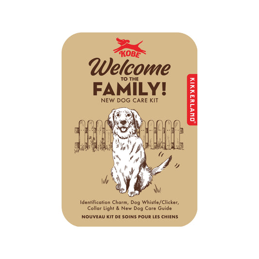 Your New Dog Welcome Tin