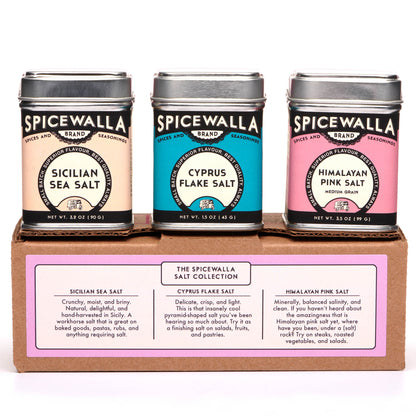 SpiceWalla Specialty Salt Collection Gift Pack