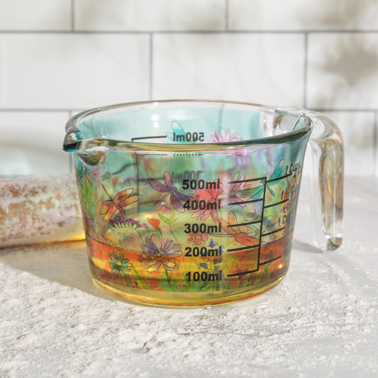 Garden Delight Glass Measuring Cup