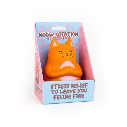 Meditating Cat Stress Toy