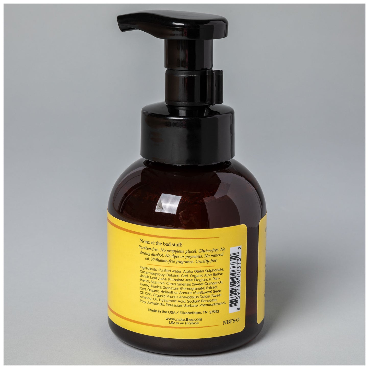 The Naked Bee&reg; Foaming Soap