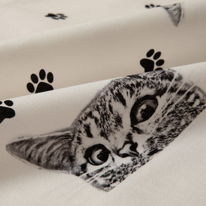 Peek-A-Boo Cat Kitchen Textiles