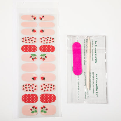 Patterned Manicure Nail Wrap Kit