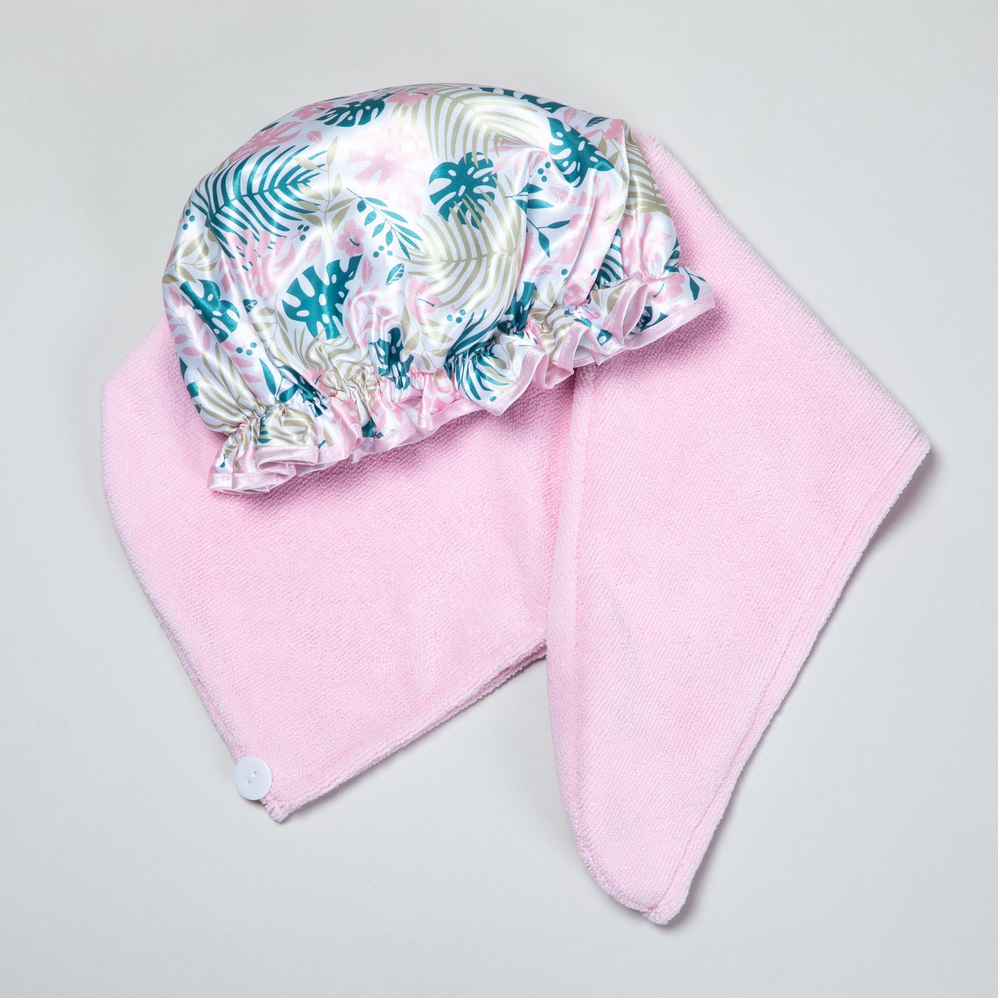 Cala&reg; Shower Cap & Hair Turban Set