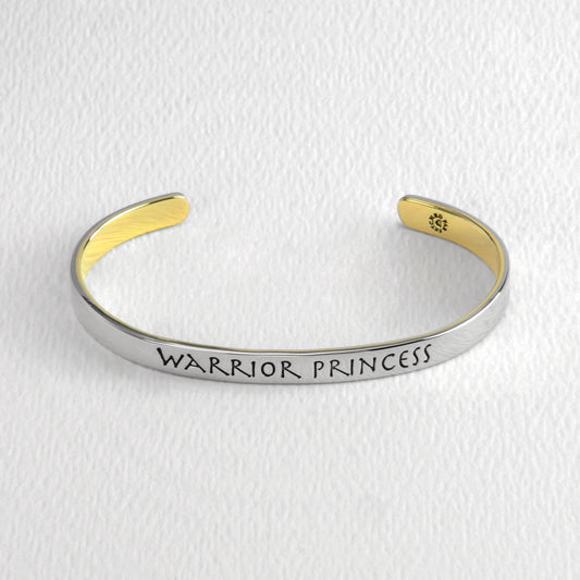 Warrior Princess 4.5mm Mixed Metals Cuff Bracelet