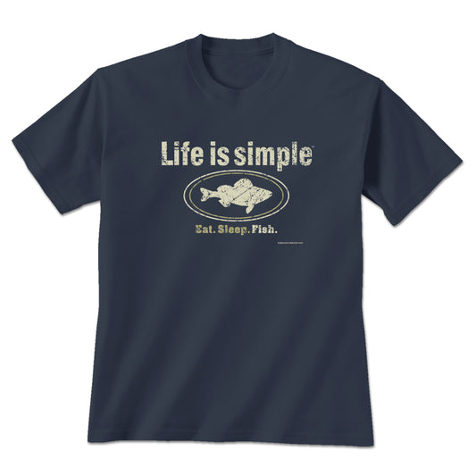 Life is Simple Fish T-Shirt