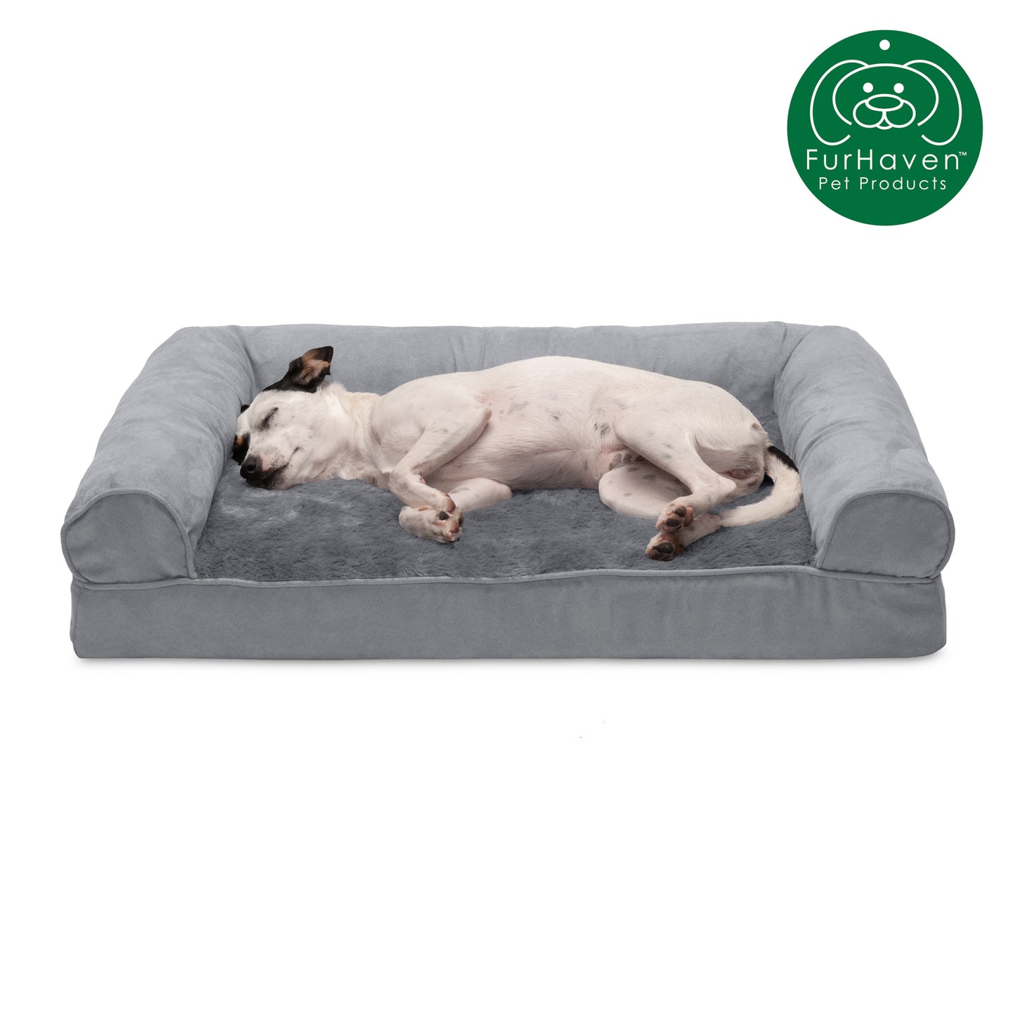 Full Support Orthopedic Ultra Plush Sofa-Style Pet Bed