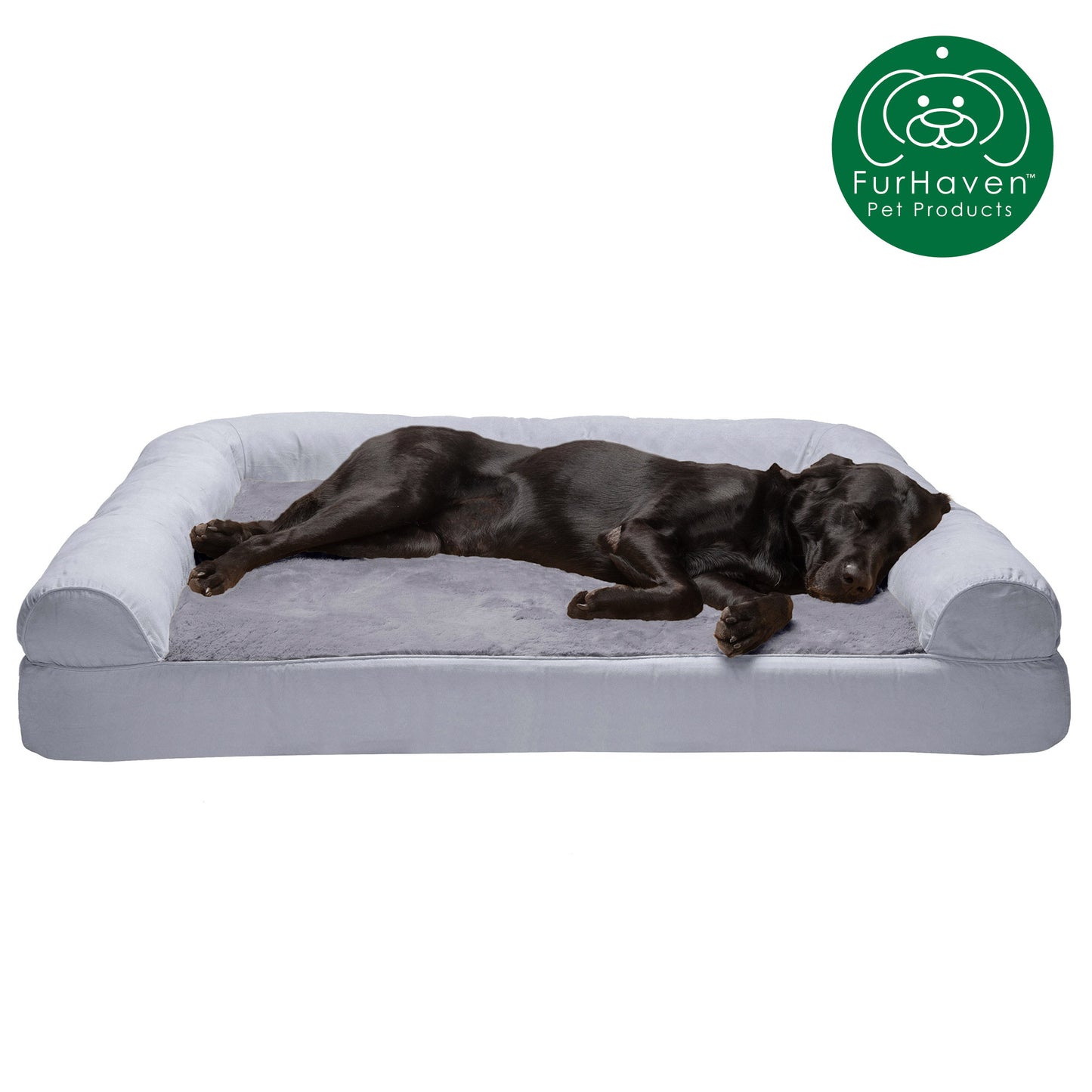 Full Support Orthopedic Ultra Plush Sofa-Style Pet Bed