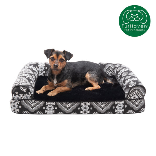 Southwest Kilim Sofa-Style Pet Bed