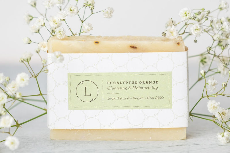 Lizush Natural Soap with Eucalyptus Essential Oils