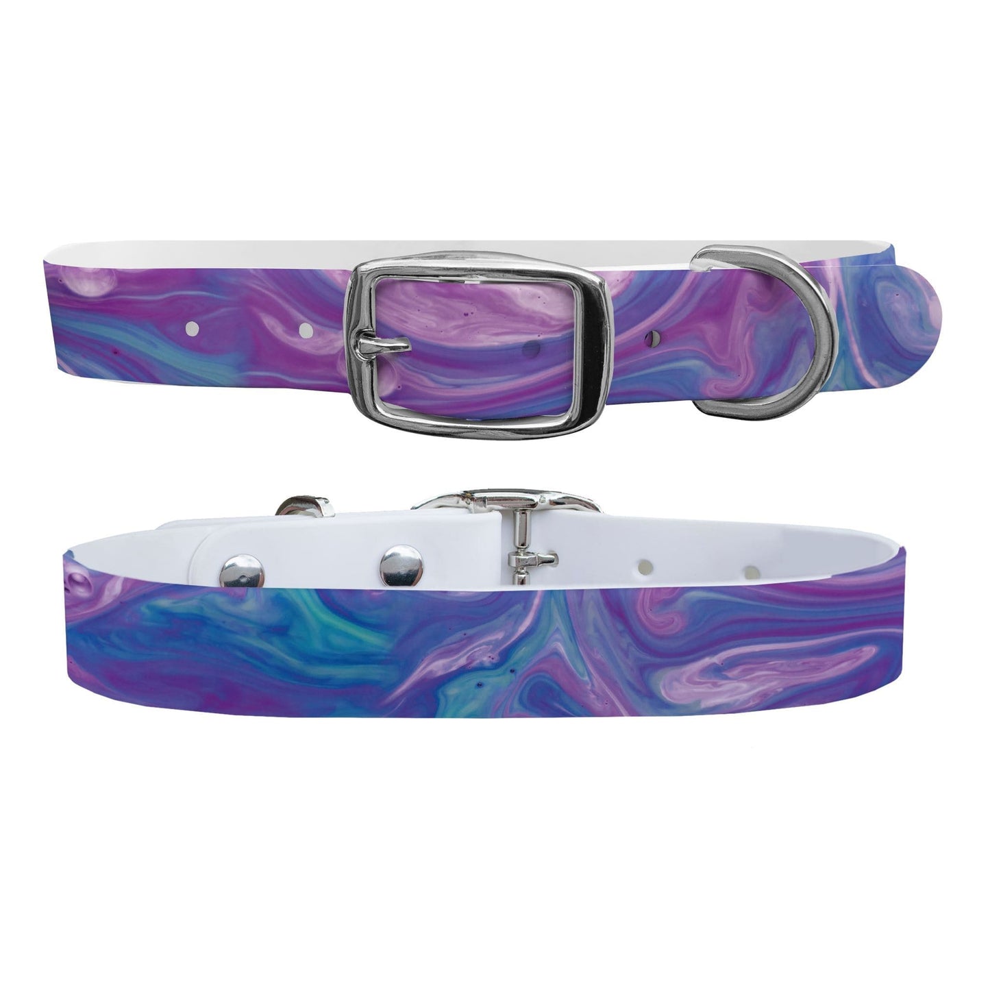Potion Dog Collar With Silver Buckle