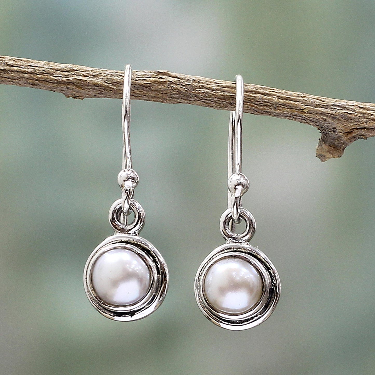 Purest Love Pearl Dangle Earrings
