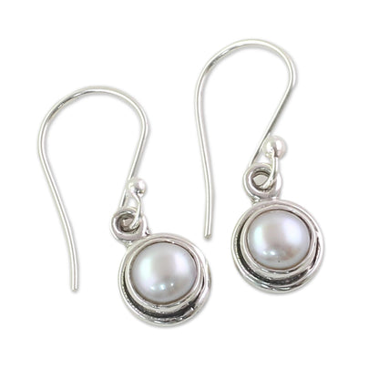 Purest Love Pearl Dangle Earrings