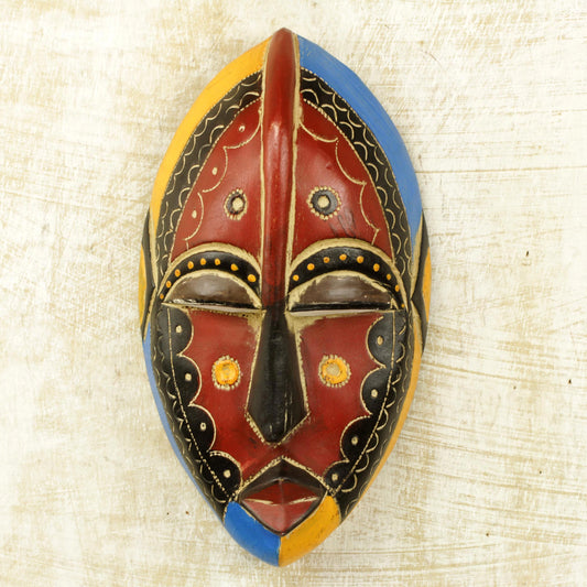 Uzoma Wall Mounted Africian Mask