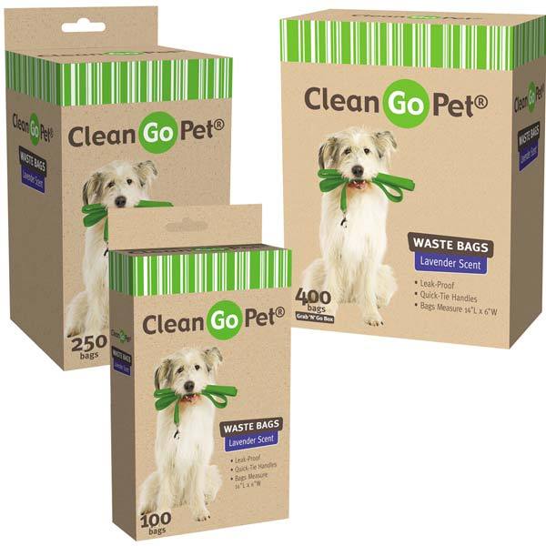 Lavender Scented Doggy Waste Bags