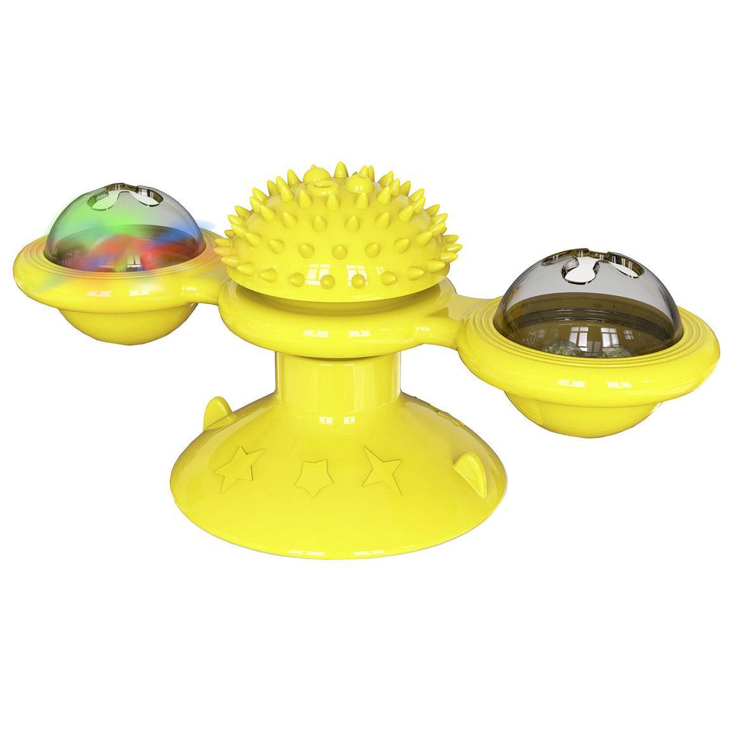 Pet Life&reg; Windmill Suction Cup Cat Toy