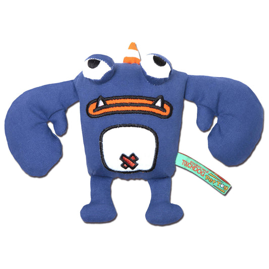 Cartoon Crabby Tooth Monster Plush Dog Toy